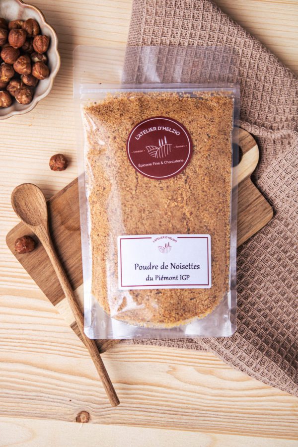 Noisette en poudre